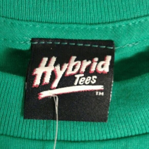 Hybrid Tees Size L Mens Green "Nice Rack" All I Want For Christmas T-Shirt NEW - Picture 3 of 5